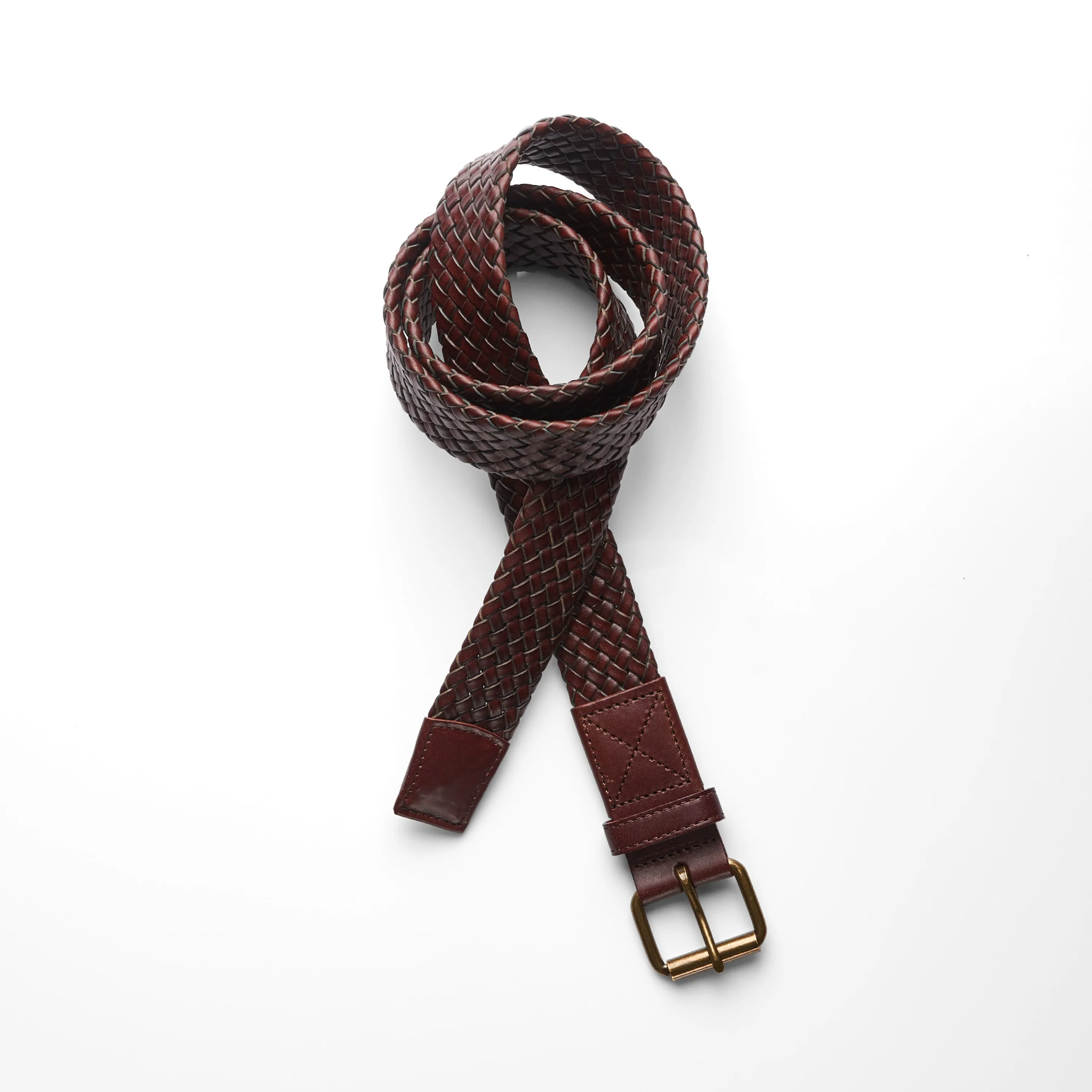 Ascolour Braided Leather Belt (1405)