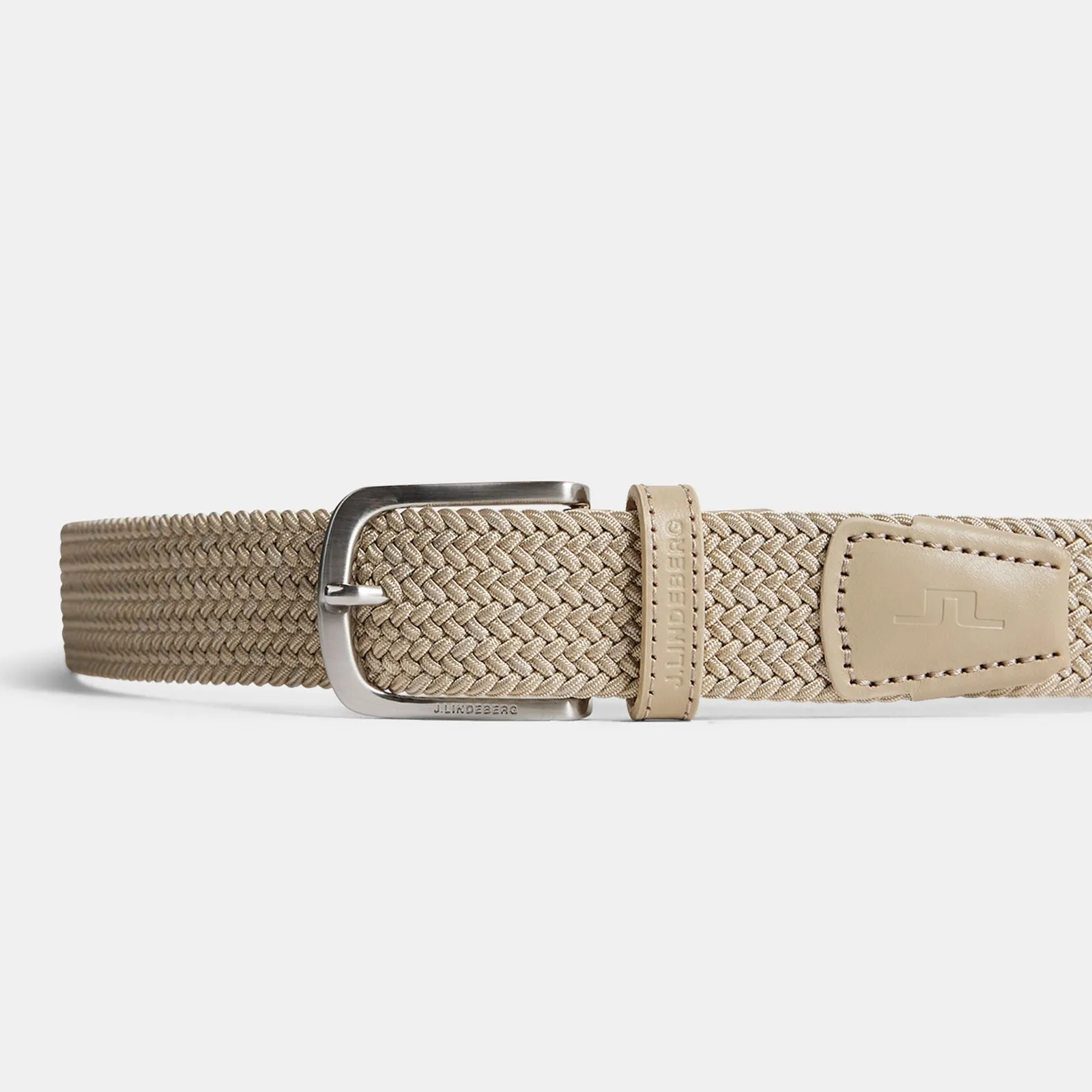 Bernhard Braided Elastic Belt Safari Beige - SS24