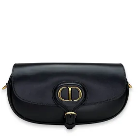 Bobby East West Crossbody bag in Calfskin, Gold Hardware