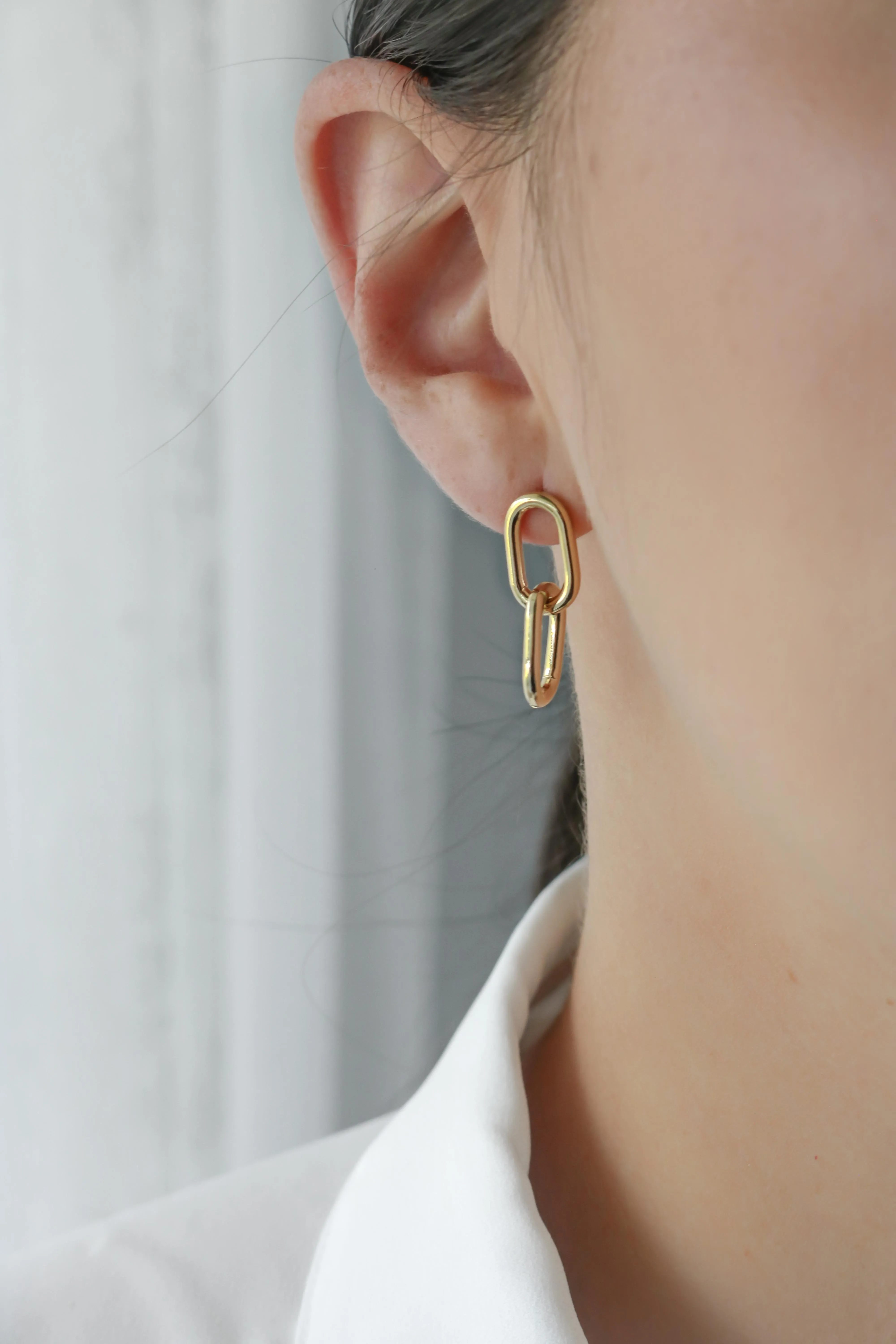 Bold Link Chain Earrings