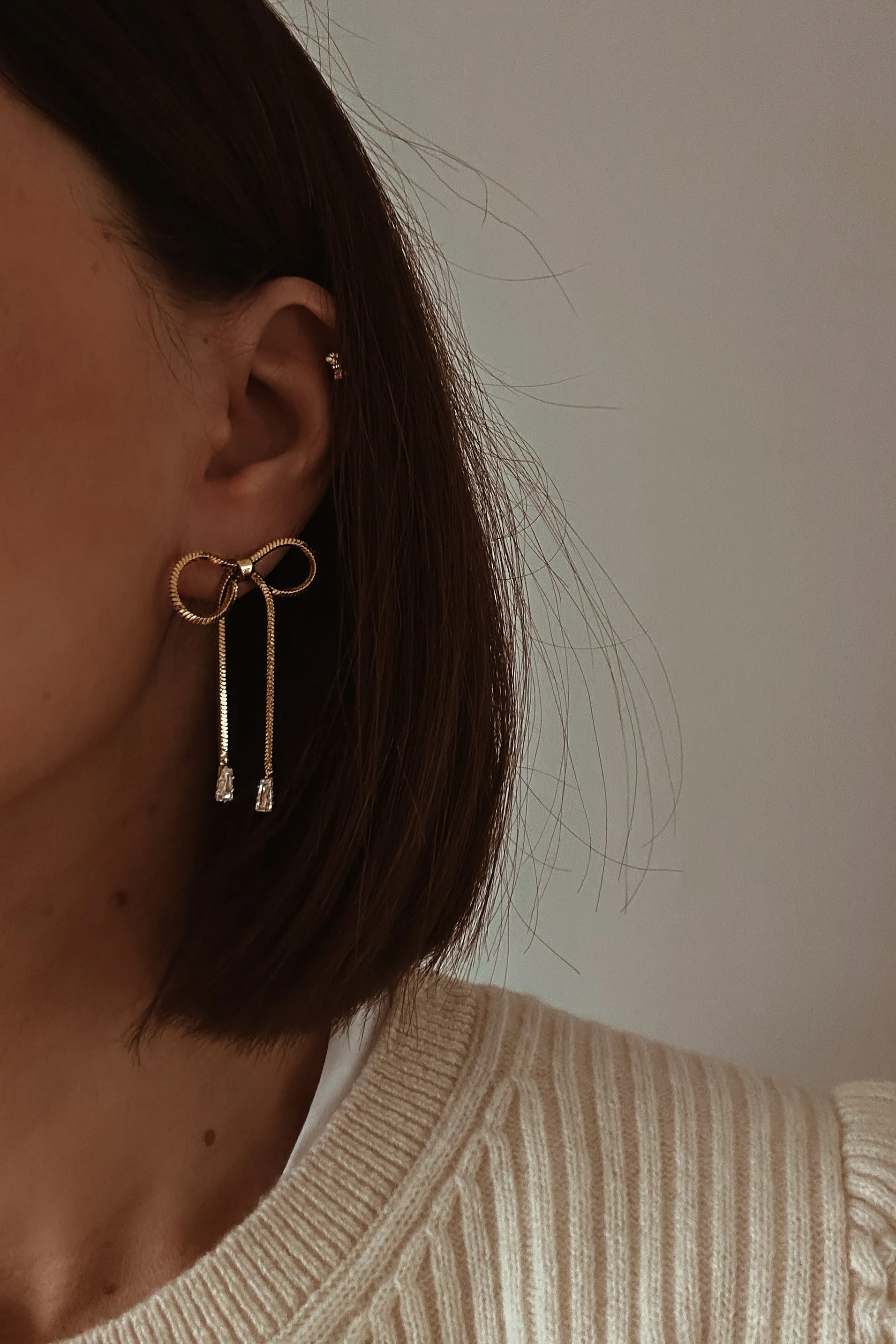 Bow Statement Earrings