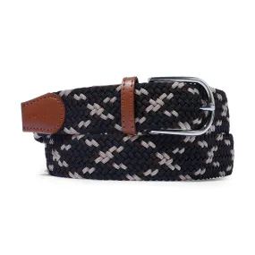 Butter Braided Belt: Black