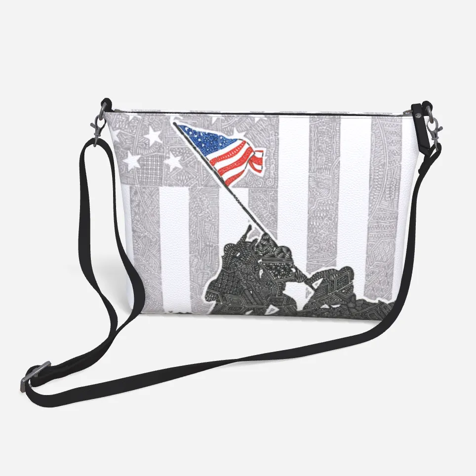 Crossbody Purse - Raising the Flag