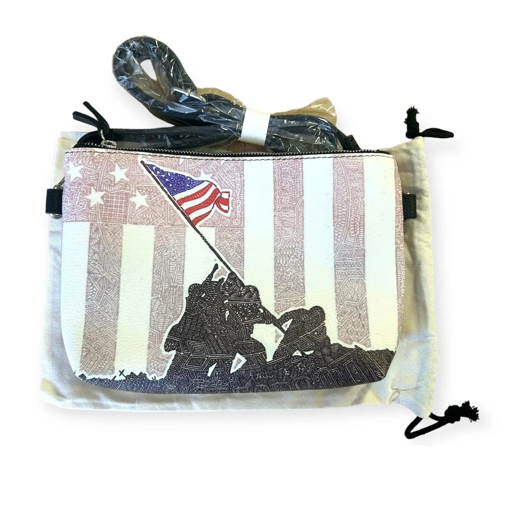 Crossbody Purse - Raising the Flag