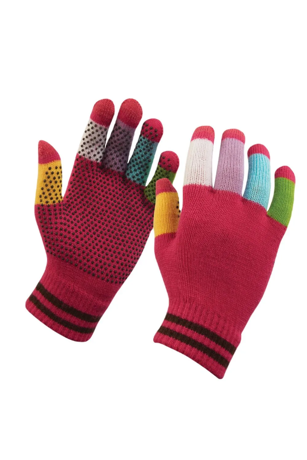 Dublin Magic Pimple Grip Riding Gloves | Seven Colours