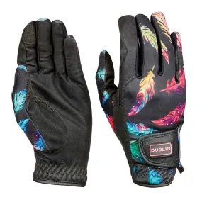 Dublin Print Riding Gloves