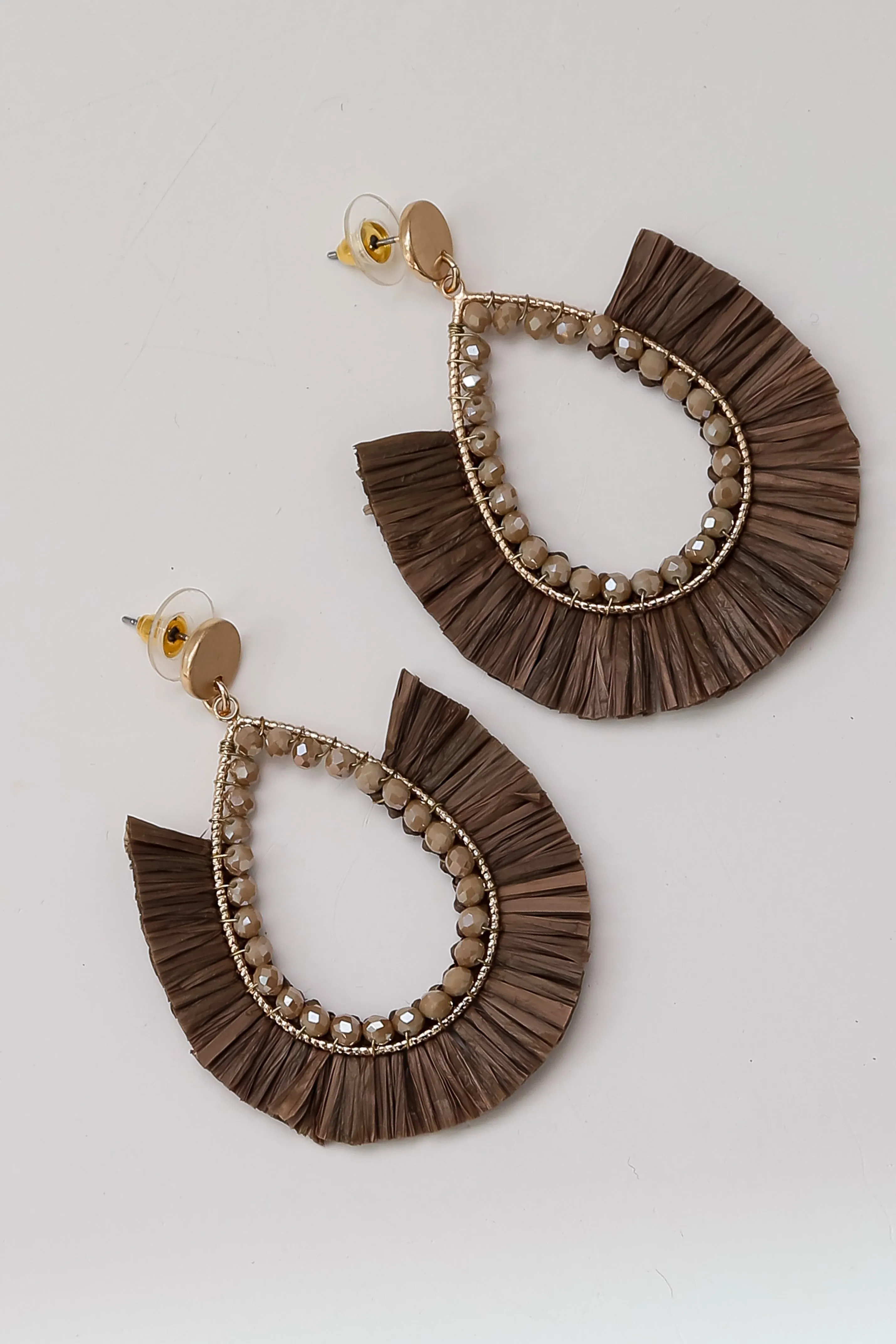 Ellie Fringe Statement Earrings