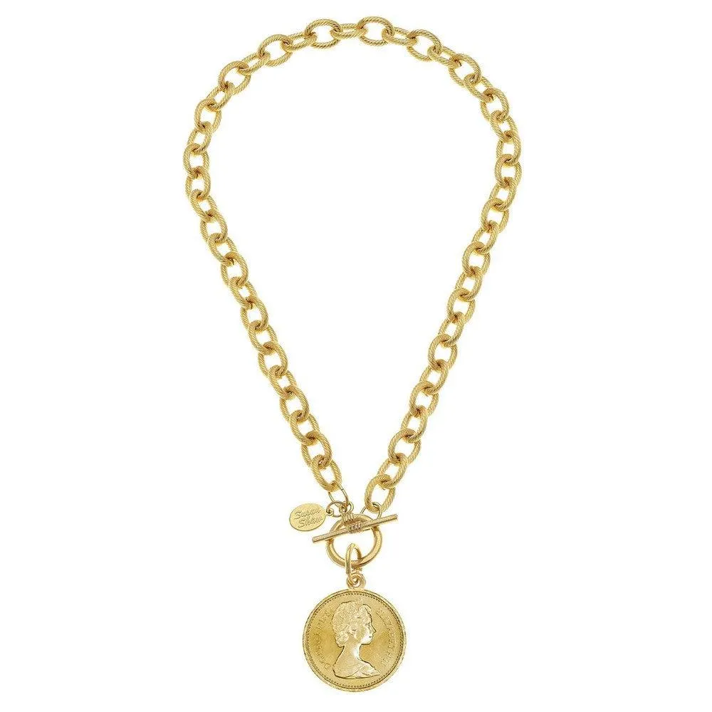 Gold Queen Coin on Chain