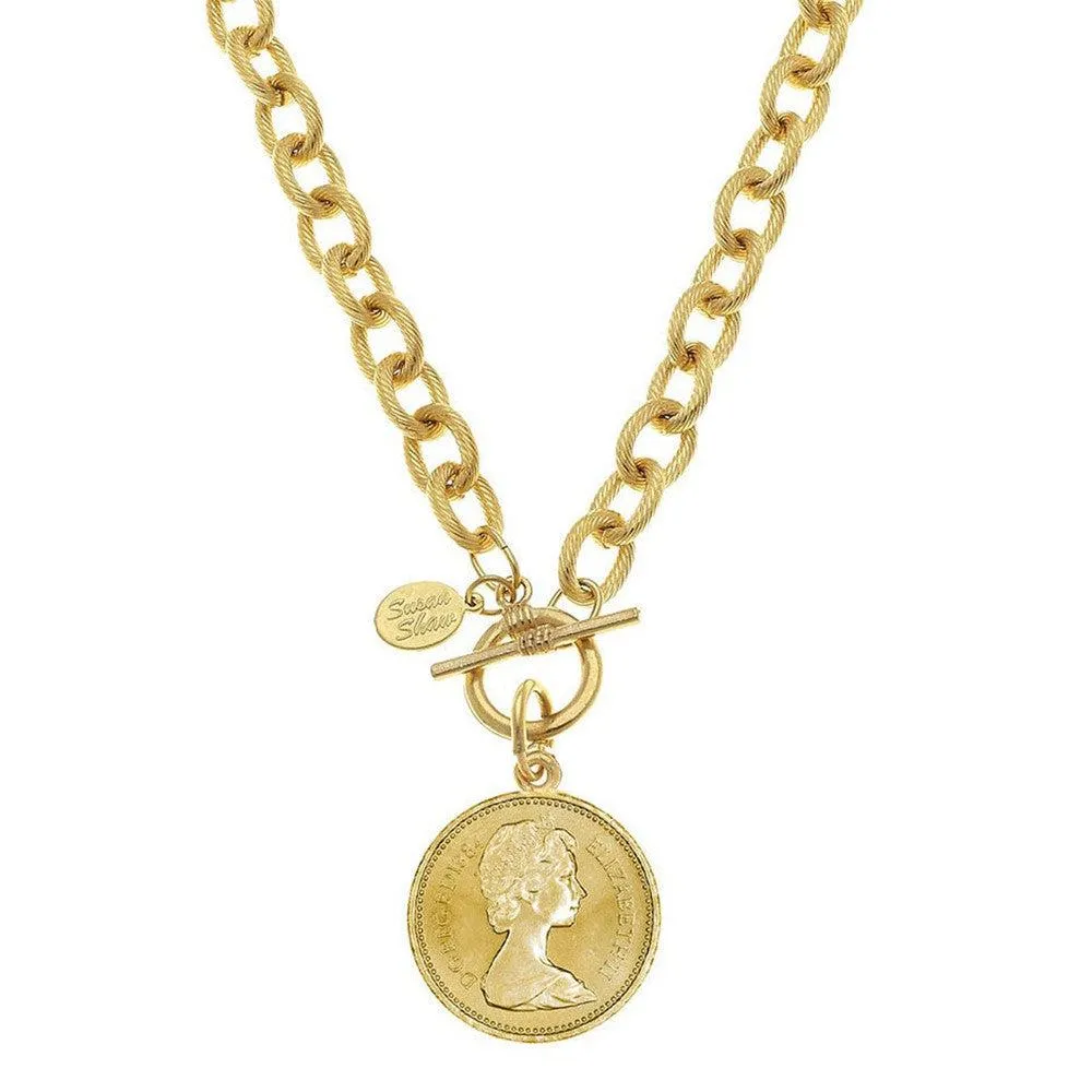 Gold Queen Coin on Chain