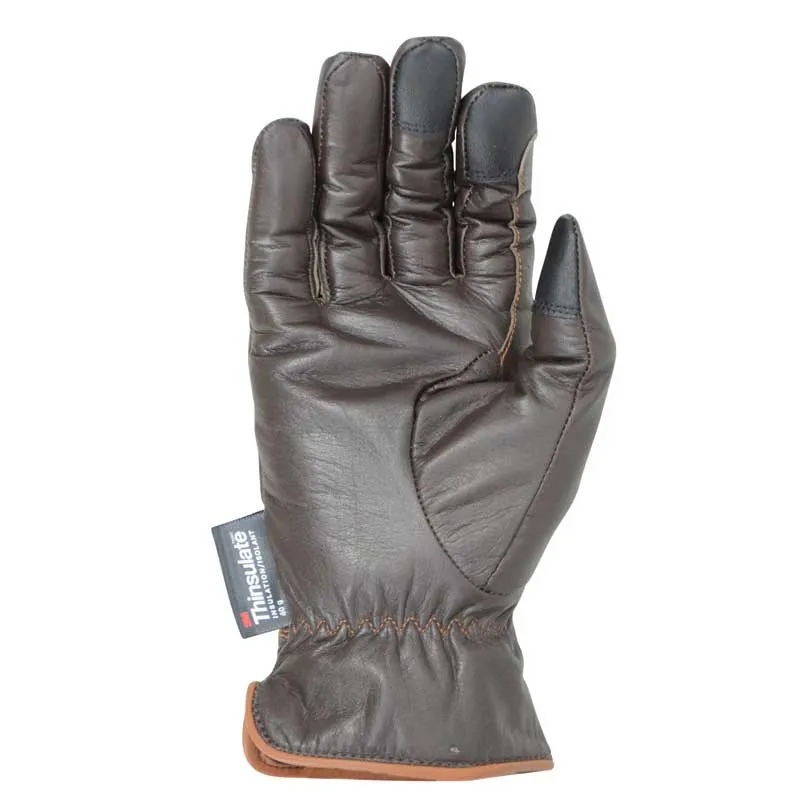 Hy Equestrian Thinsulate Leather Winter Riding Gloves