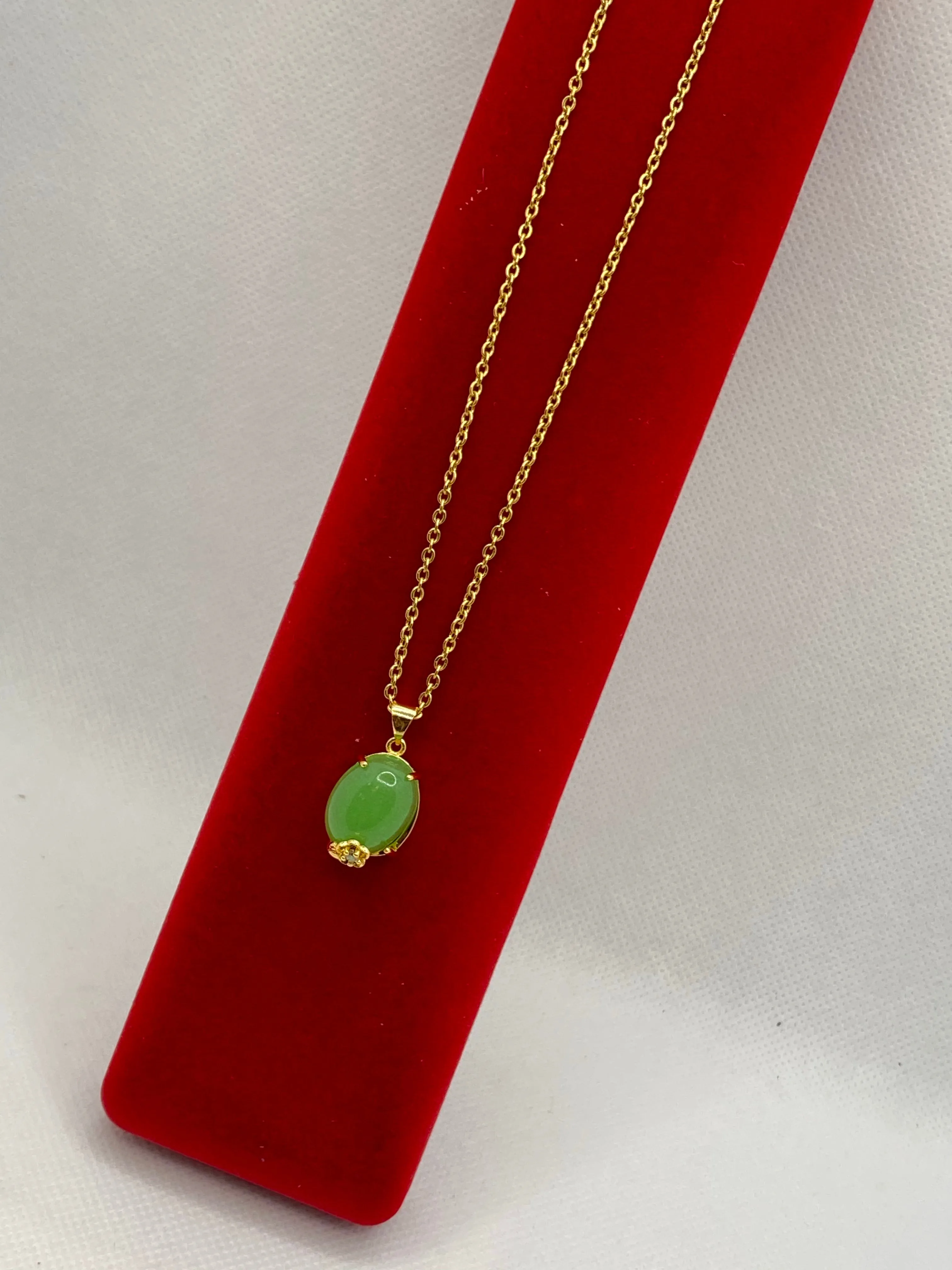 Jade necklaces