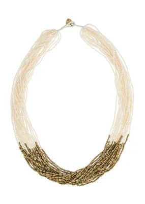 <br>Hema Necklace<br> Cream