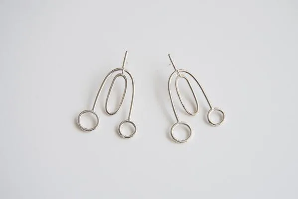 Lumafina Mujer Earrings (Silver or Bronze)