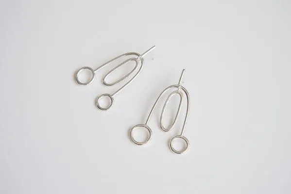 Lumafina Mujer Earrings (Silver or Bronze)