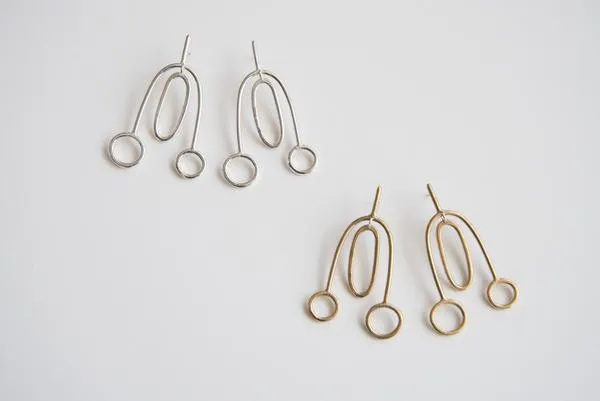 Lumafina Mujer Earrings (Silver or Bronze)