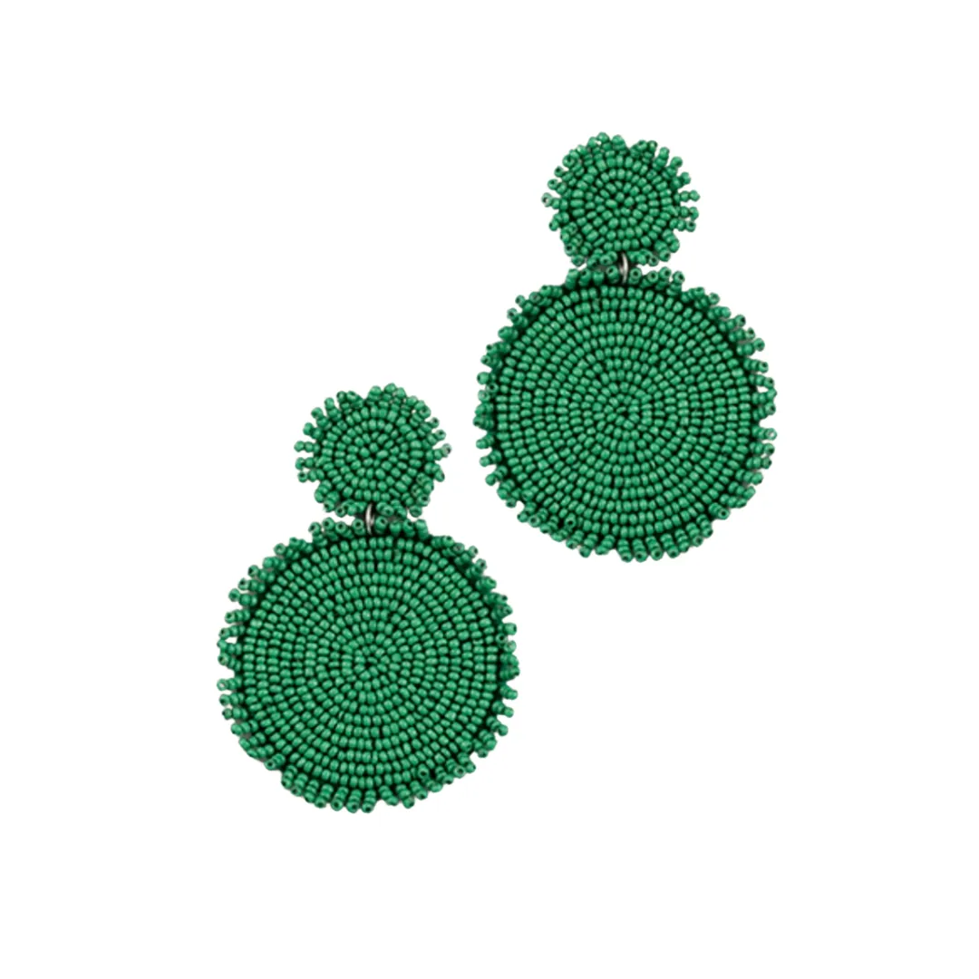 'Morgan' Beaded Drop Earrings