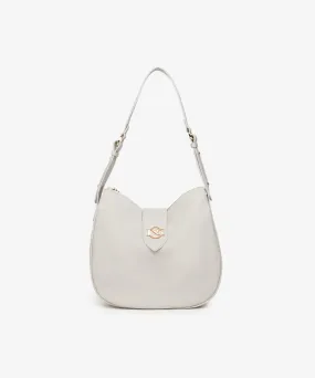 NERO GIARDINI WOMENS HOBO BAG IN WHITE