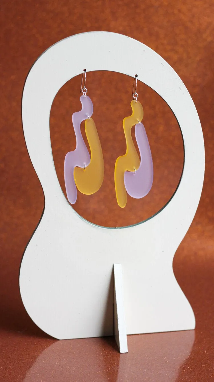 Nic Nac Ebb Earrings (Multiple Colours)