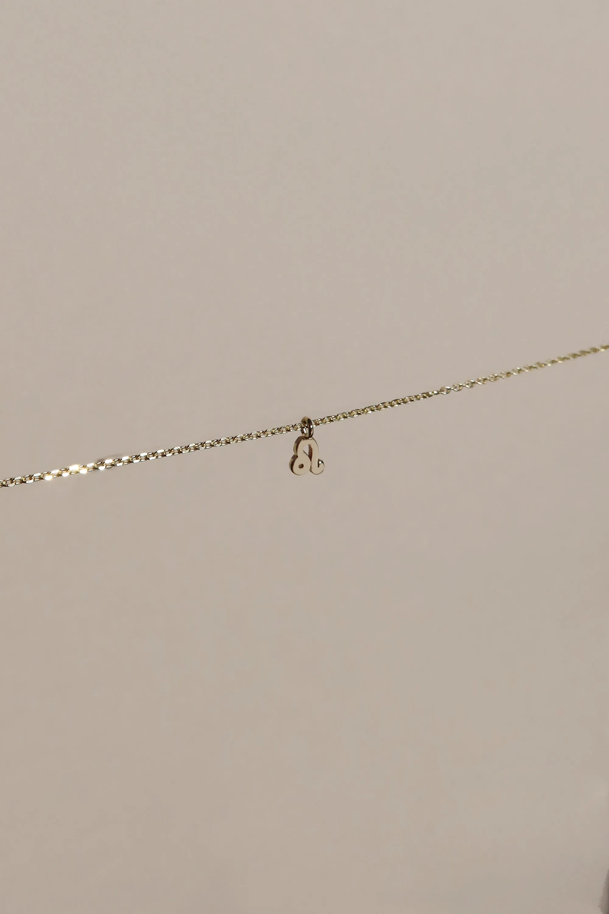 PETITE LEO ZODIAC NECKLACE