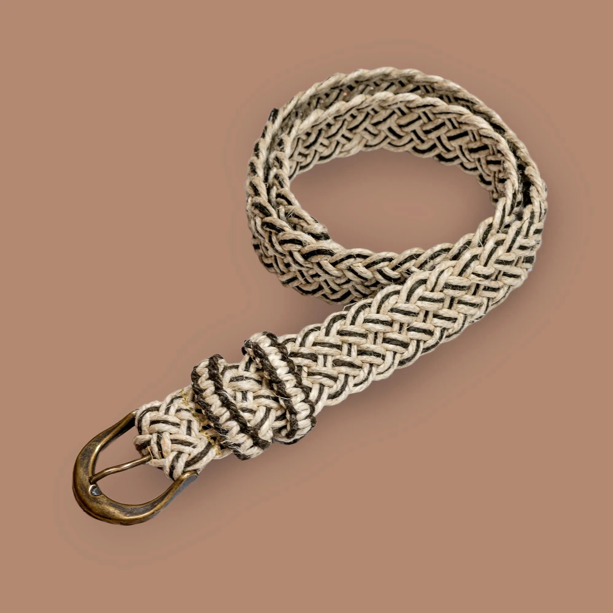 PICCADILLY Hand-Braided 100% Organic Hemp Celtic Belt