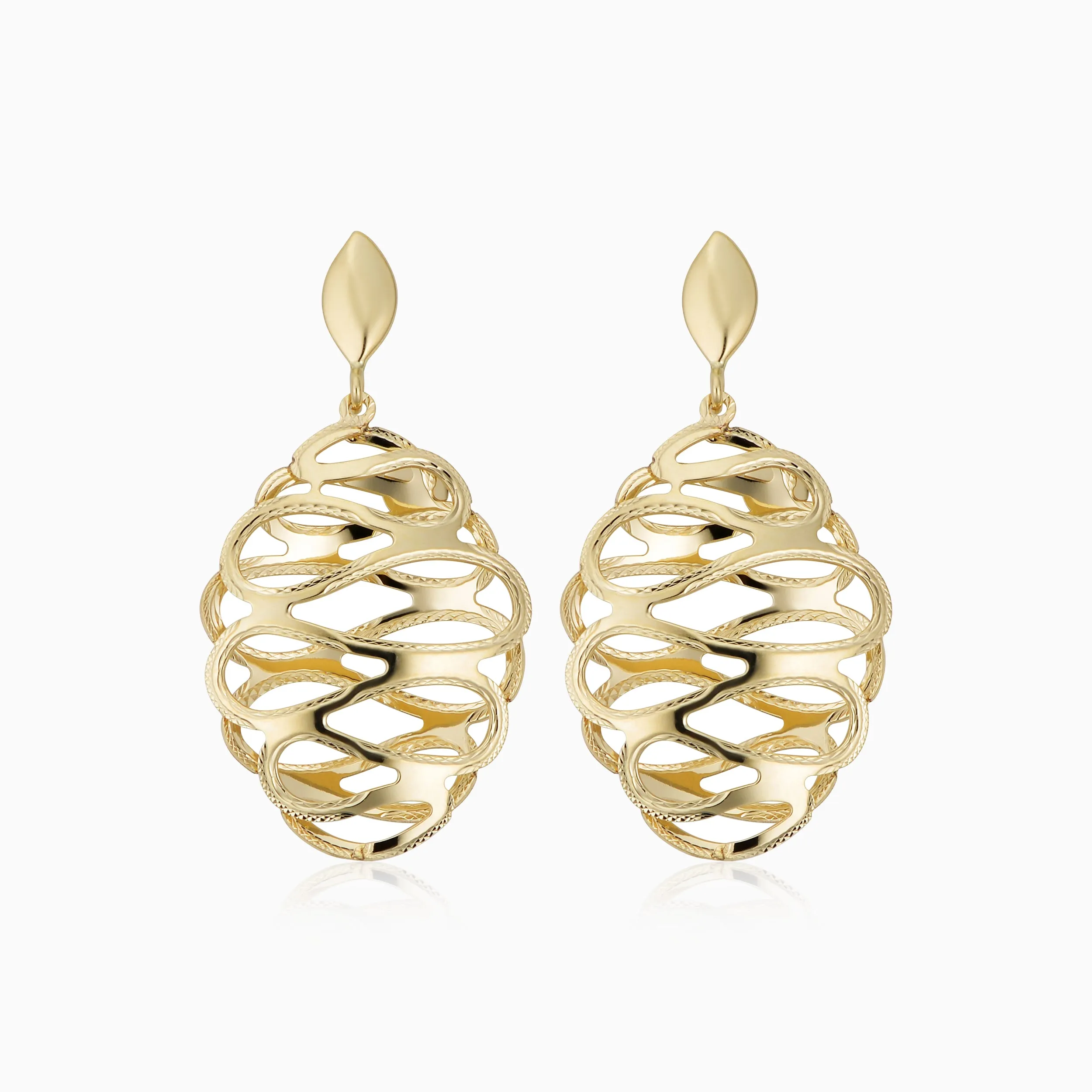 Revello Oval Drop Earrings