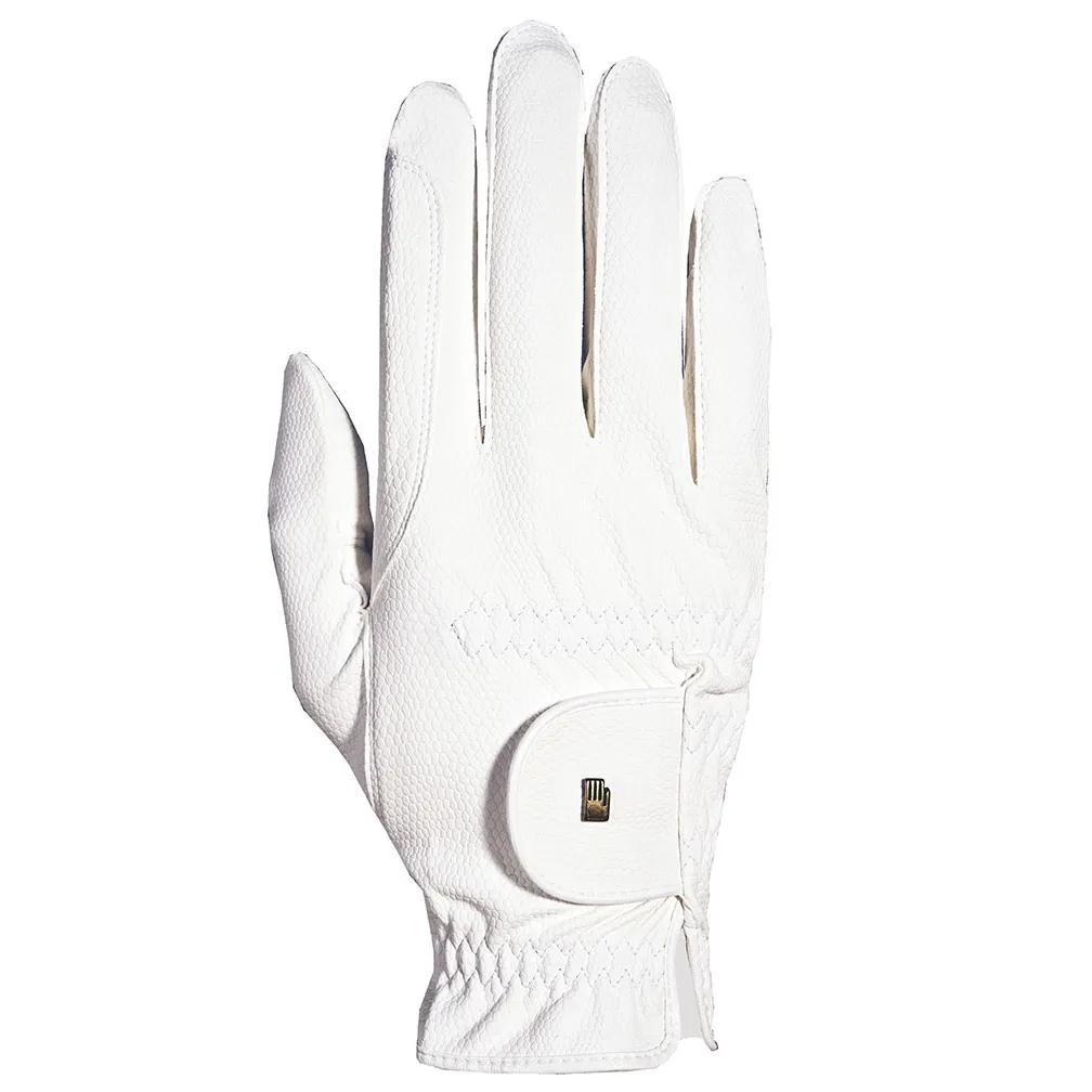 Roeckl Grip Riding Gloves - White