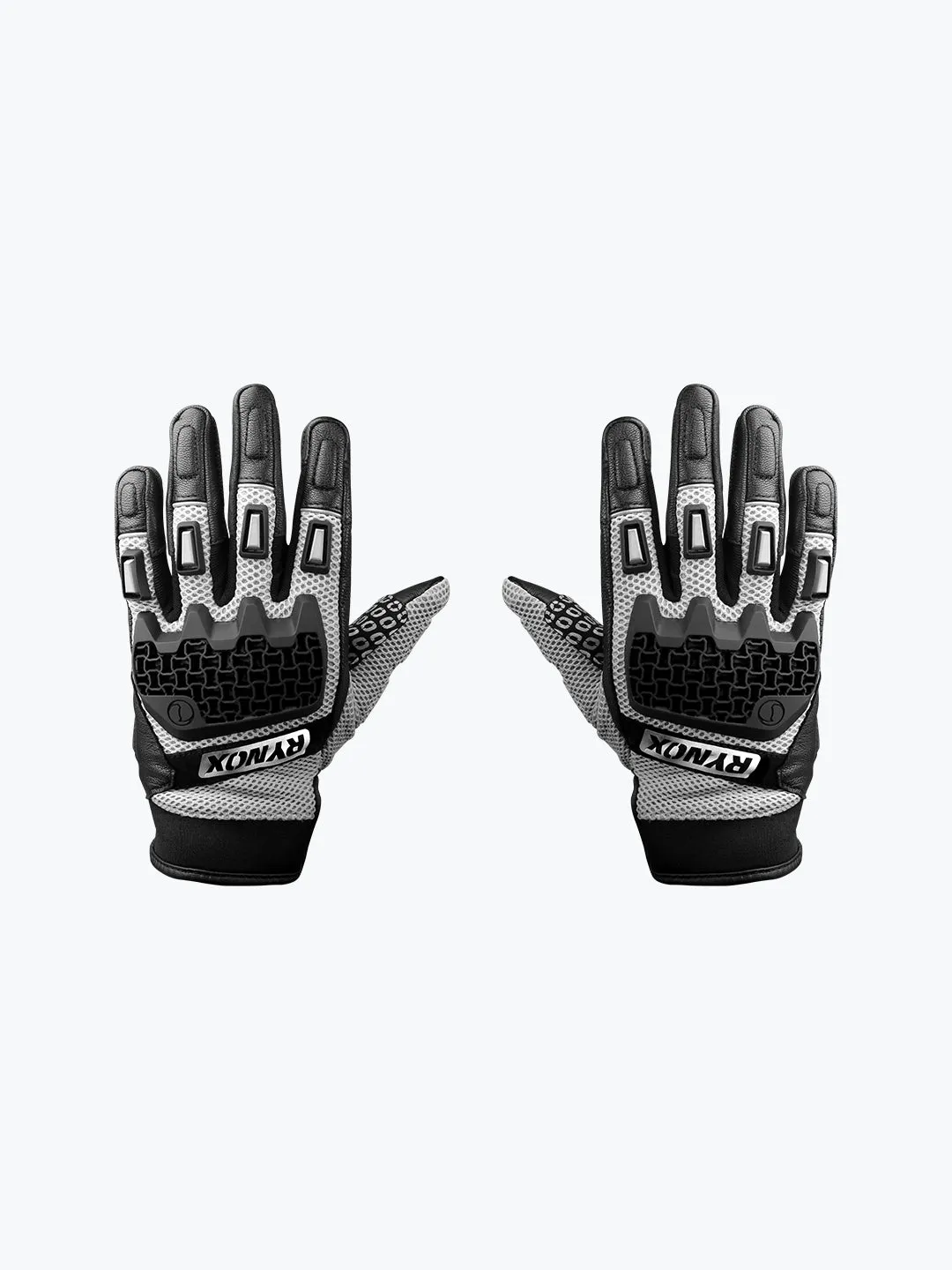 Rynox Gravel Gloves Black Grey