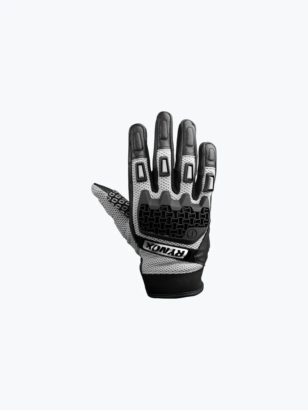 Rynox Gravel Gloves Black Grey