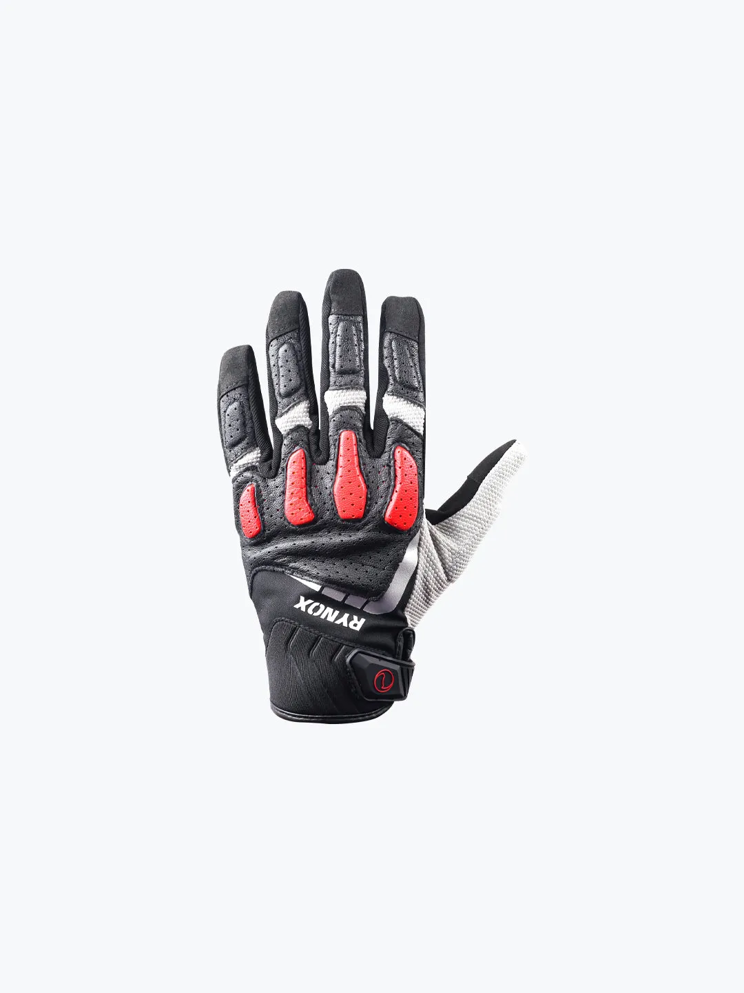 Rynox Ridge Pro Offroad Gloves Black Red