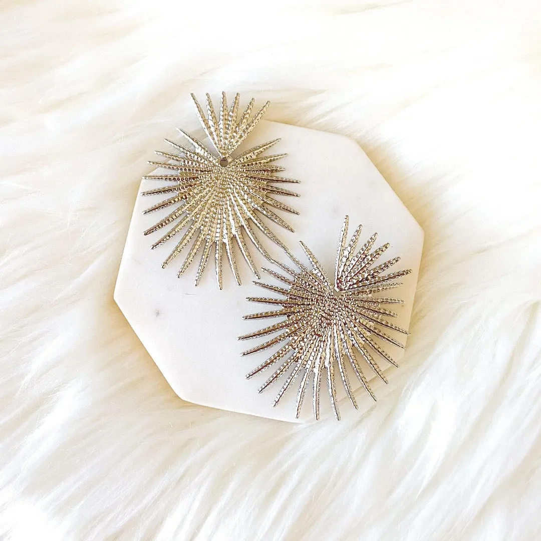 Sunburst Statement Earrings