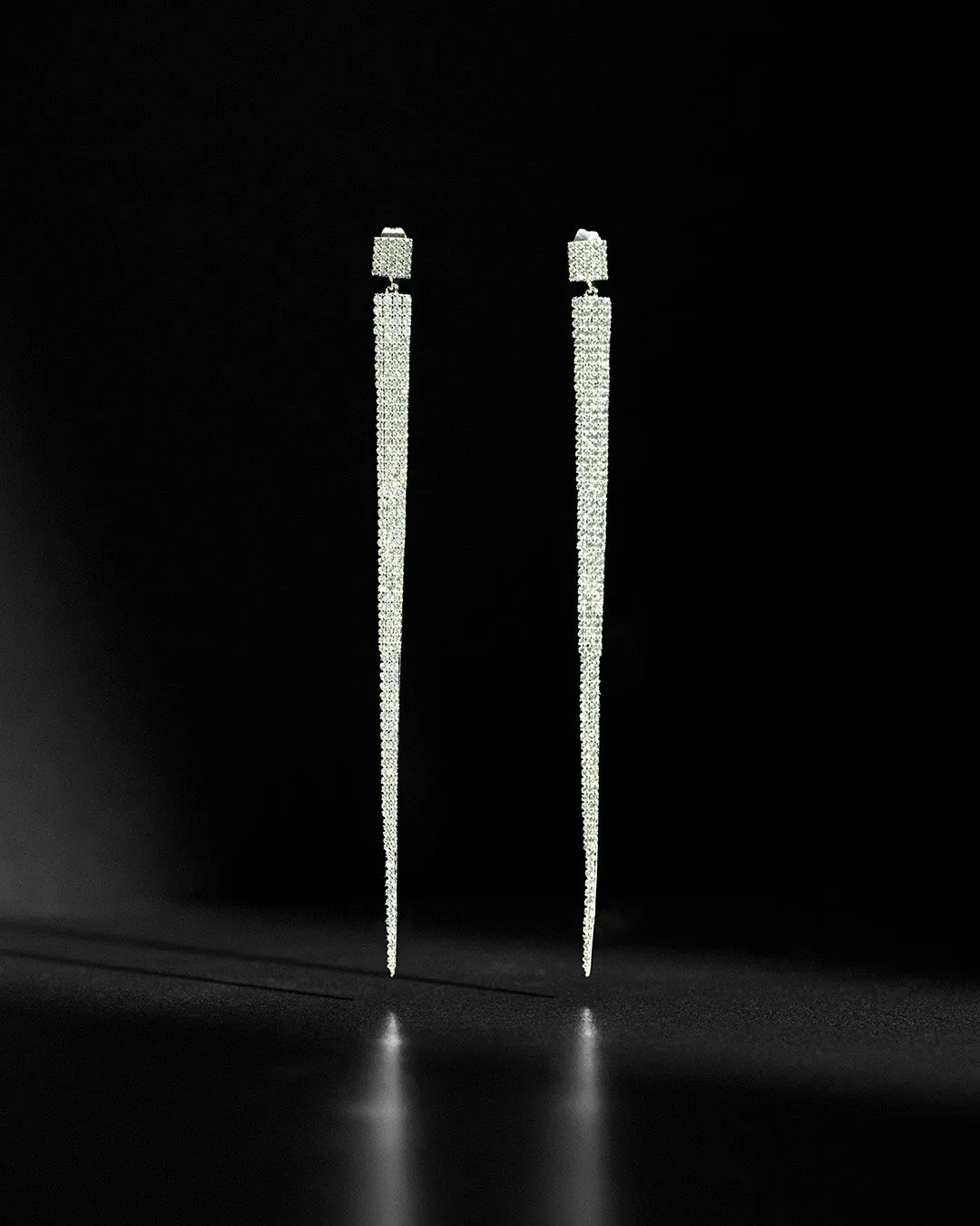 The Athena earrings - silver plated